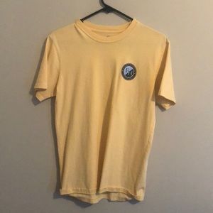 Short-Sleeve Yellow Fish Hippie T-Shirt